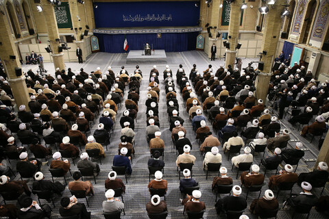 تصاویر/ دیدار ائمه جمعه سراسر کشور با رهبر معظم انقلاب اسلامی