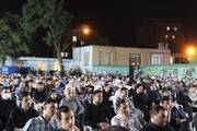 تصاویر/ مراسم اعلان عزای امام حسین علیه السلام در ارومیه
