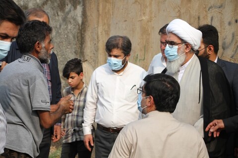 تصاویر| بازدید نماینده ولی فقیه در بوشهر از مناطق سیل زده برازجان