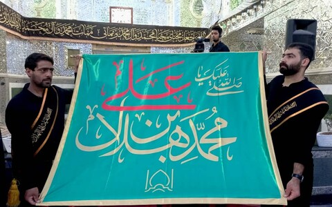 تصاویر: اذان عزای امام حسین (ع)دراستان مقدس هلال بن علی (ع)آران وبیدگل