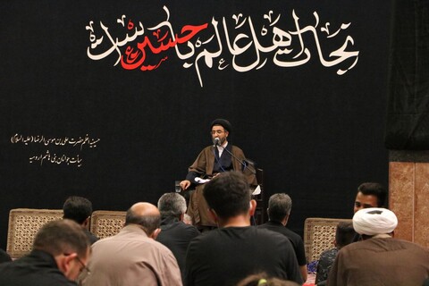 تصاویر/ مراسم سوگواری شب اول محرم در حسینیه اعظم علی ابن موسی الرضا(ع) ارومیه