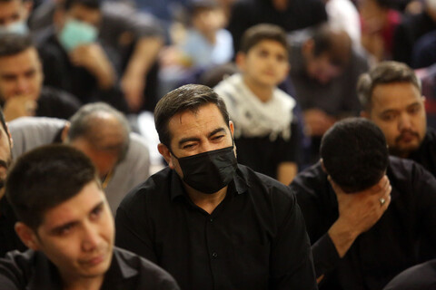 مراسم عزاداری حرم حضرت معصومه در شب اول محرم