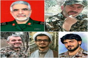 فیلم | لحظات تفحص پیکر مطهر ۵ شهید تازه شناسایی شده مدافع حرم در محور خان طومان
