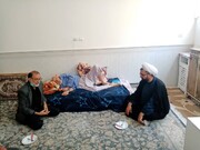 عیادت نمایندگان مدیرحوزه‌های علمیه از حجت الاسلام کرمی