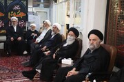 Imam Hussain Mourning Ceremony held in Ayatollah Lankarani Office in Qom