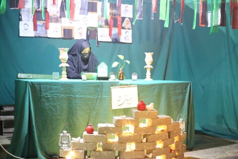 تصاویر/ مراسم عزای حسینی مجموعه فرهنگی رهپویان وصال در مدرسه علمیه چهارباغ