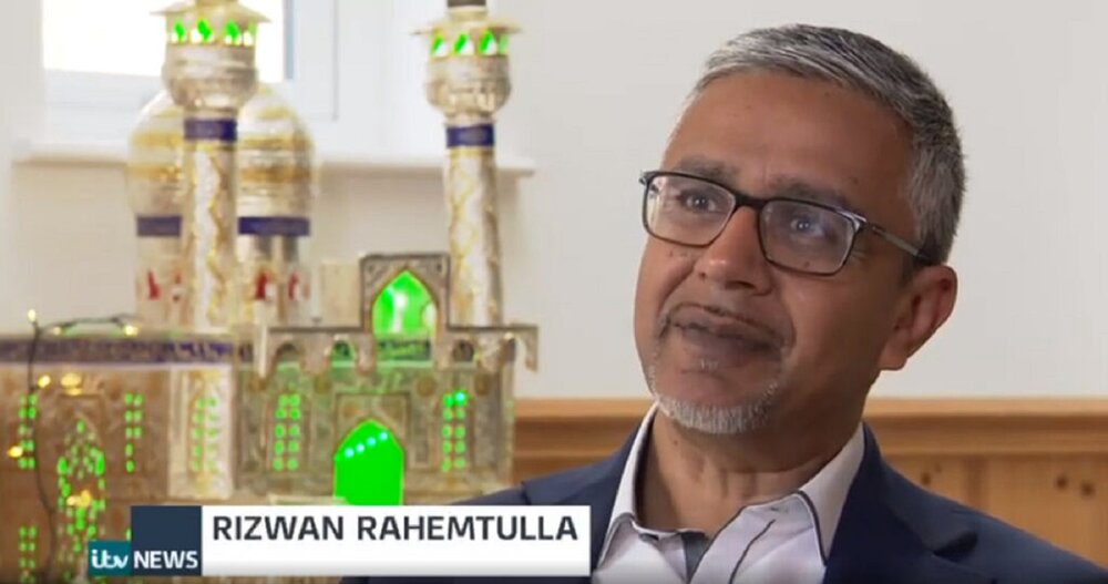 UK National TV mentioned Husaini Islamic Centre set up by the Khoja community