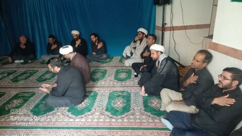 تصاویر/ اقامه عزای حسینی در حسینیه مدرسه خاتم الانبیاء (ص) سنندج