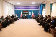 تصاویر/ نشست مسئولین نهادهای رهبری در آذربایجان غربی