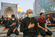 تصاویر/ مراسم عزاداری دهه اول محرم در مسجد گوهرشاد حرم مطهر رضوی