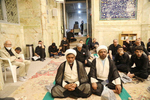 تصاویر / مراسم عزاداری شب پنجم ماه محرم در مسجد اعظم قم