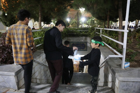 تصاویر/ عزاداری محرم حسینی هئیت ثارالله در مدرسه فیضیه