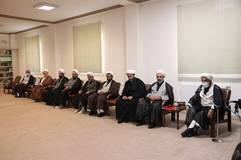تصاویر/ نشست مسئولین نهادهای رهبری در آذربایجان غربی