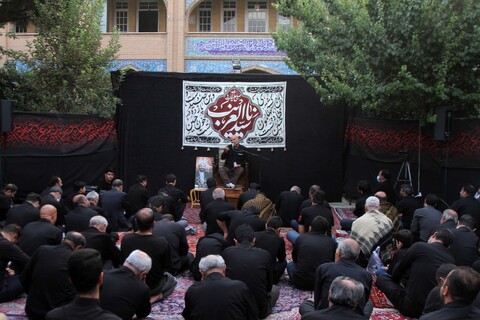 تصاویر / برگزاری مراسم روضه در مدرسه علمیه زنگنه همدان