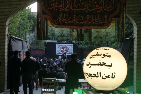 تصاویر / برگزاری مراسم روضه در مدرسه علمیه زنگنه همدان