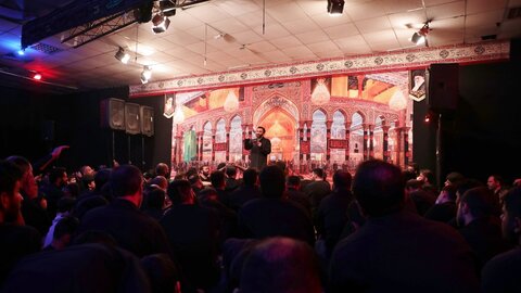 حضور امام‌جمعه کرج در مراسم عزاداری هیئت کربلای بیت المهدی (عج) محمدشهر