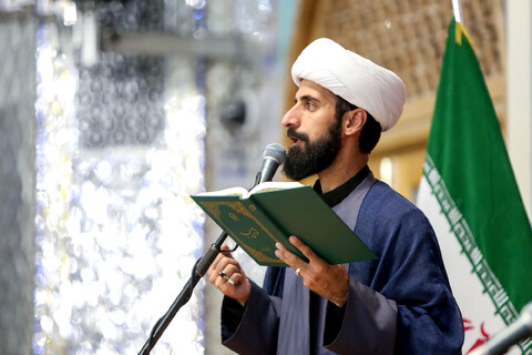 تصاویر/ مراسم عزاداری دهه اول محرم در رواق امام خمینی حرم مطهر رضوی