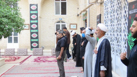 تصاویر روز ششم مجلس عزای اباعبدالله الحسین علیه السلام در حوزه علمیه یزد