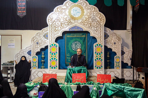 محفل عزاداری بانوان در حرم حضرت معصومه(س)