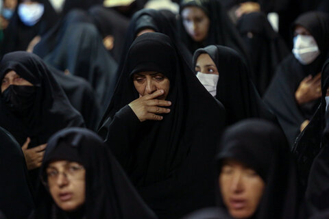 محفل عزاداری بانوان در حرم حضرت معصومه(س)