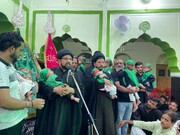 میرٹھ امام بارگاہ وقف منصبیہ میں عالمی یوم علی اصغر (ع) منایا گیا