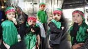 लखनऊ; इमाम बाड़ा गुफ़रान मआब में अंतर्राष्ट्रीय अली असगर दिवस का आयोजन, शिशुओं के साथ महिलाओं ने लिया हिस्सा