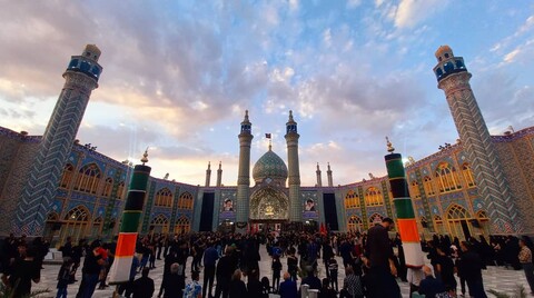 تصاویر: عزاداری روز ششم محرم دراستان مقدس هلال بن علی  آران وبیدگل