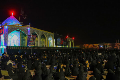 تصاویر(2)شیرخوارگان حسینی در شامگاه هفتم محرم در یزد