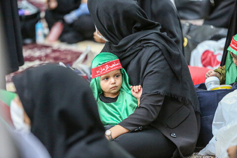 تصاویر/مراسم شیرخوارگان حسینی در گذرفرهنگی چهارباغ اصفهان
