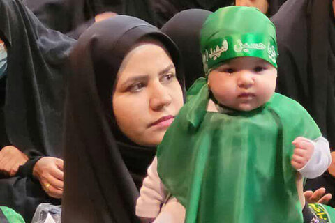 تصاویر/شیرخوارگان حسینی در اولین جمعه محرم در یزد