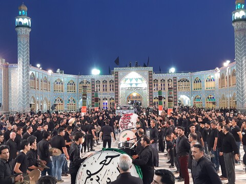 تصاویر:عزاداری شب هشتم محرم در استان مقدس هلال بن علی (ع)آران وبیدگل