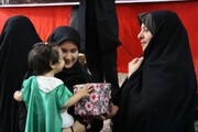 تصاویر/ همایش شیرخوارگان حسینی در باب المراد آران و بیدگل