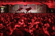 تصاویر/ مراسم عزاداری شب هشتم محرم در هیئت فدائیان حسین (ع) اصفهان