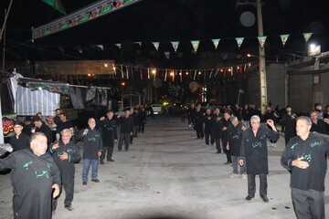 تصاویر/ دسته عزاداری اباعبدالله الحسین علیه السلام در ارومیه