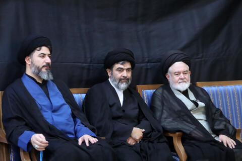 تصاویر/ مراسم شب هشتم محرم در مسجد سلمان ریاست جمهوری