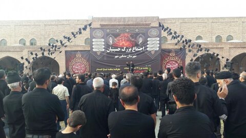 تصاویر/اجتماع عزاداران حسینی در مشگین شهر