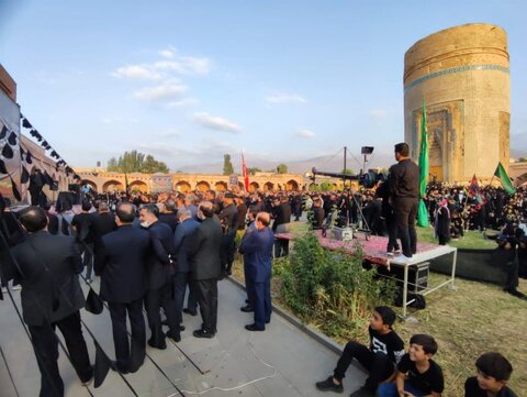 تصاویر/اجتماع عزاداران حسینی در مشگین شهر
