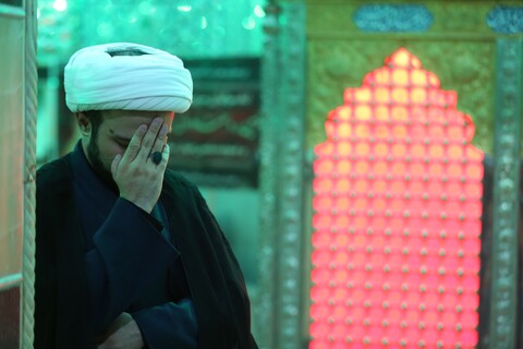 تصاویر/ عزاداری هئیت حضرت ابوالفضل(ع) لر زبان های مقیم قم