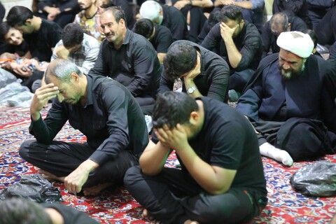 تصاویر/ عزاداری هئیت حضرت ابوالفضل(ع) لر زبان های مقیم قم