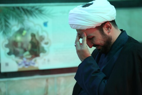 تصاویر/ عزاداری هئیت حضرت ابوالفضل(ع) لر زبان های مقیم قم