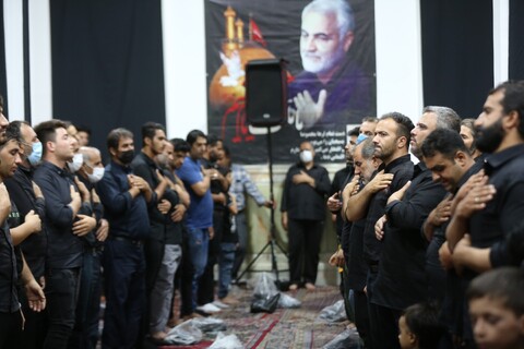 تصاویر/ عزاداری هئیت حضرت ابوالفضل(ع) لر زبان های مقیم قم