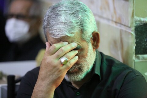 تصاویر/ عزاداری هئیت حضرت ابوالفضل(ع) لر زبان های مقیم قم