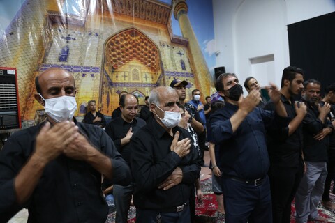 تصاویر/ عزاداری هئیت حضرت ابوالفضل(ع) لر زبان های مقیم قم