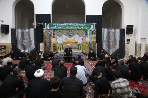 تصاویر/ عزاداری هئیت حضرت ابوالفضل(ع) لر زبان های مقیم قم