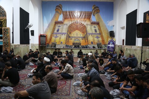 تصاویر/ عزاداری هئیت حضرت ابوالفضل(ع) لر زبان های مقیم قم