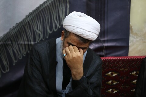 تصاویر/ عزاداری هئیت حضرت ابوالفضل(ع) لر زبان های مقیم قم