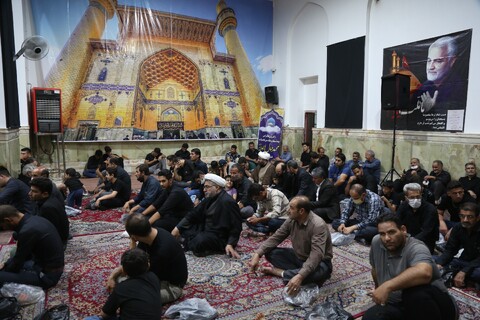 تصاویر/ عزاداری هئیت حضرت ابوالفضل(ع) لر زبان های مقیم قم