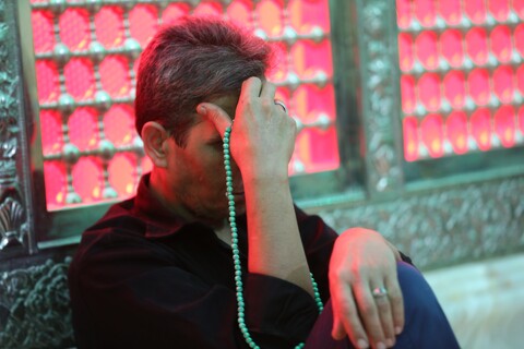 تصاویر/ عزاداری هئیت حضرت ابوالفضل(ع) لر زبان های مقیم قم