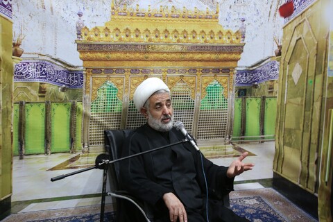 تصاویر/ عزاداری هئیت حضرت ابوالفضل(ع) لر زبان های مقیم قم