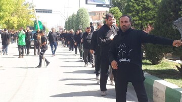 تصاویر/ مراسم عزاداری تاسوعای حسینی در پیرانشهر